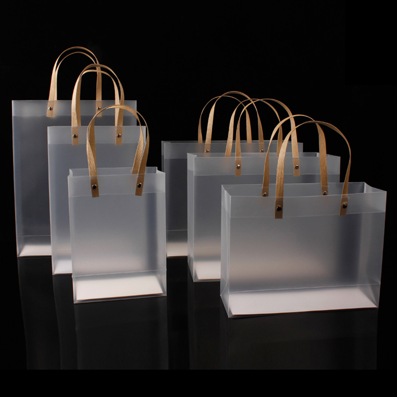10pcs High-quality Semitransparent Plastic Bag Frosted PP Bags With Paper Handle Hard Plastic Package Gift Candy Advertising
10pcs High-quality Semitransparent Plastic Bag Frosted PP Bags With Paper Handle Hard Plastic Package Gift Candy Advertising