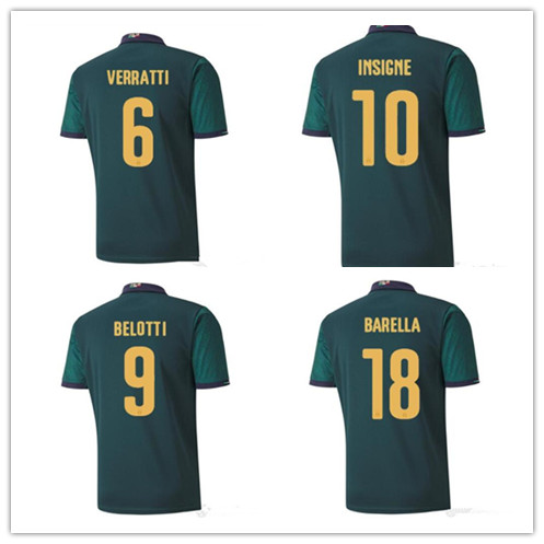 men + kids third 2019 2020 italy soccer jersey INSIGNE shirt CHIELLINI BONUCCI BERNARDESCHI BELOTTI SENSI BARELLA