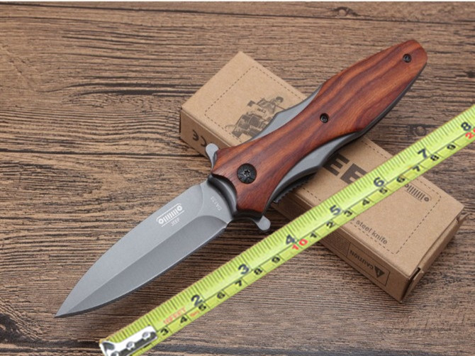 Browning DA133 Titanium Pocket Folding Knife Flipper Tactical Camping Hunting Survival Knife Mirror light blade Wood Handle With color box
Browning DA133 Titanium Pocket Folding Knife Flipper Tactical Camping Hunting Survival Knife Mirror light blade Wood Handle With color box