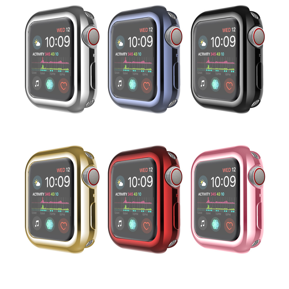 Colourful electroplate 360 Full Coverage TPU Watch Case for Apple Watch Series 1 2 3 4 5 Cases for apple Iwatch Screen Protector, Mixed color
Colourful electroplate 360 Full Coverage TPU Watch Case for Apple Watch Series 1 2 3 4 5 Cases for apple Iwatch Screen Protector, Mixed color
