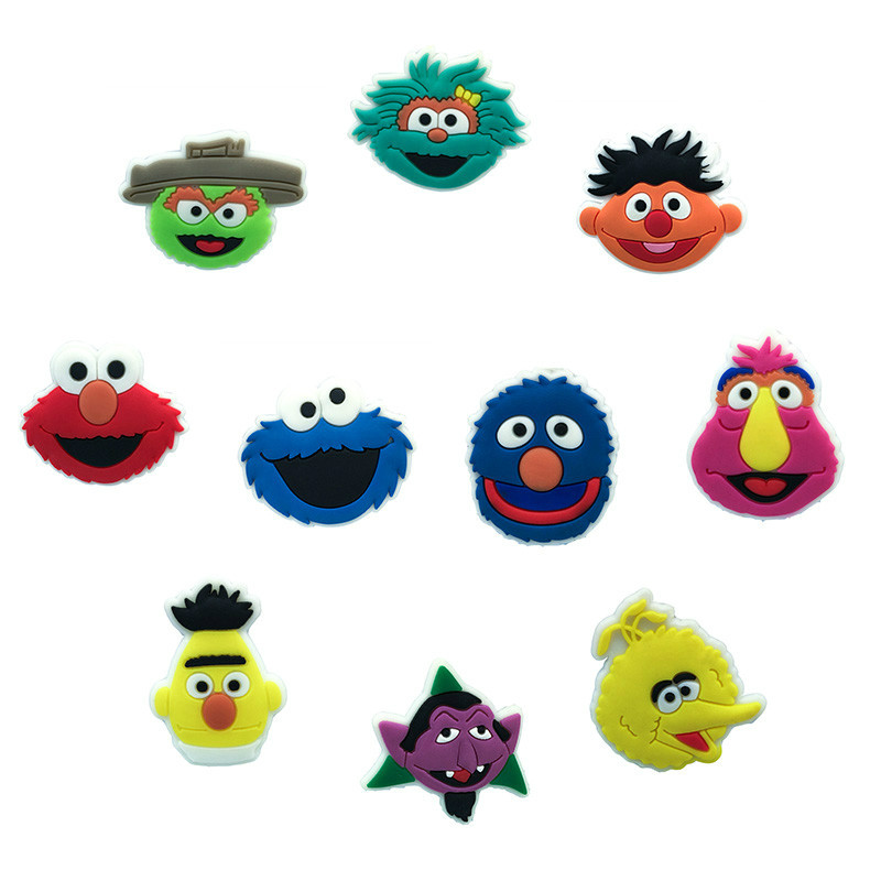 100pcs + custom sesame street pvc croc shoe charms fashion shoe charms accessories soft rubber jibz for shoes promotional gift
100pcs + custom sesame street pvc croc shoe charms fashion shoe charms accessories soft rubber jibz for shoes promotional gift