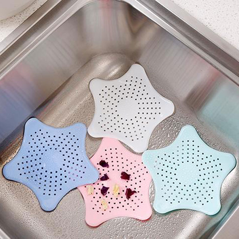 Creative Kitchen Bathroom Sea Star Sucker Sink Floor Drain Strainer Stopper Anti-clogged Sewer Outfall Hair Filter
Creative Kitchen Bathroom Sea Star Sucker Sink Floor Drain Strainer Stopper Anti-clogged Sewer Outfall Hair Filter
