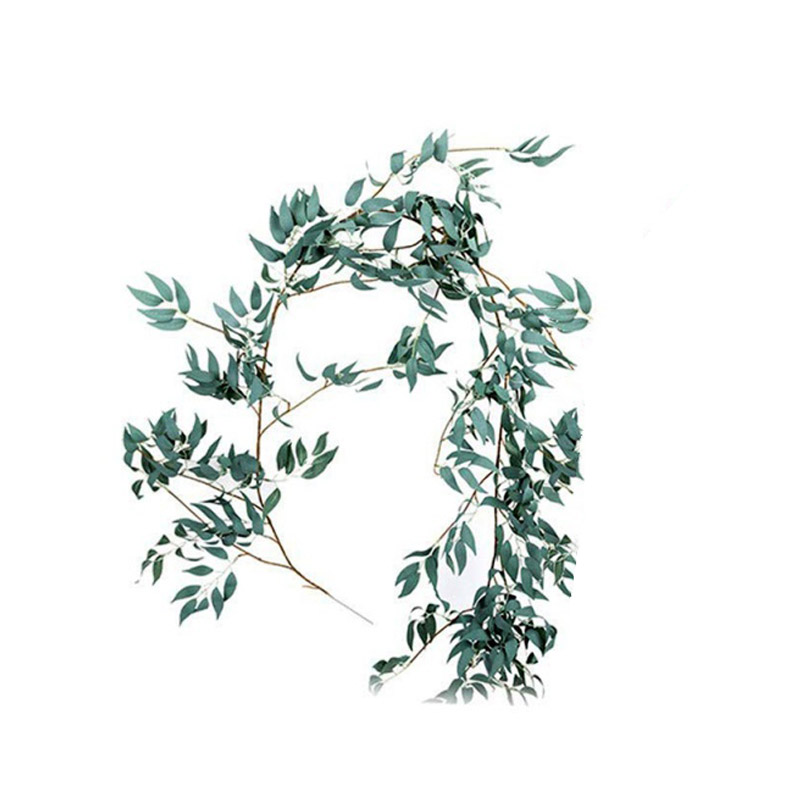 1pc New Artificial Fake Eucalyptus Garland Willow Green Long Leaf Plants Greenery Foliage Wall Hanging Home Garden Decor, As picture
1pc New Artificial Fake Eucalyptus Garland Willow Green Long Leaf Plants Greenery Foliage Wall Hanging Home Garden Decor, As picture