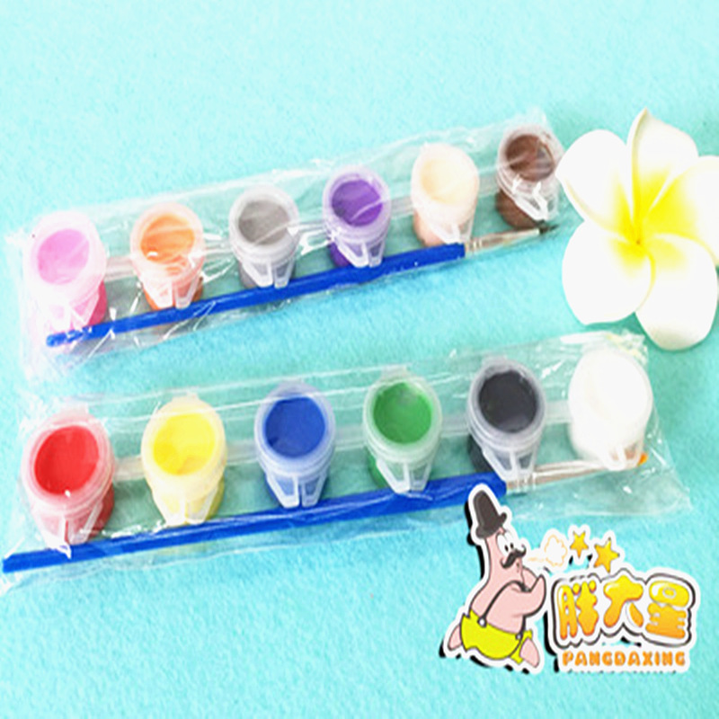 Children educational toy finger Draw Painting Tool kids paint box with 8 Colors Pigment Art Diy Give the brush 50 Pcs Wholesale
Children educational toy finger Draw Painting Tool kids paint box with 8 Colors Pigment Art Diy Give the brush 50 Pcs Wholesale