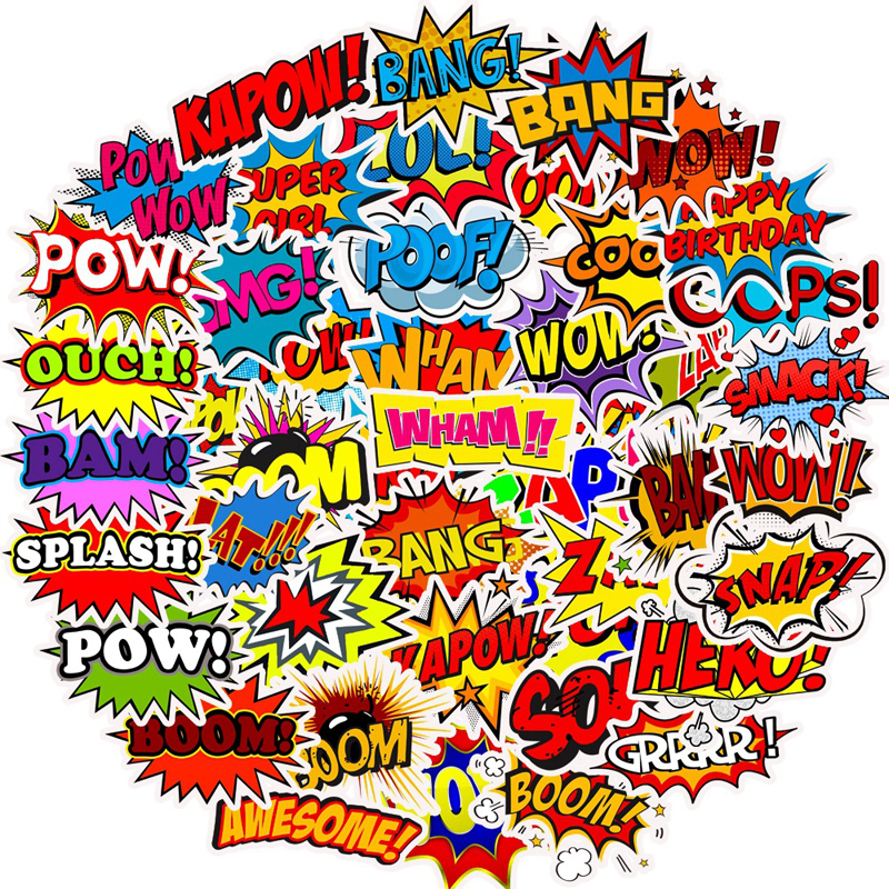 50pcs/Set Kpop Stickers Skateboard Stickers Rock English Surprise Letter Luggage Suitcase Laptop Graffiti Waterproof DIY Sticker, Mixed
50pcs/Set Kpop Stickers Skateboard Stickers Rock English Surprise Letter Luggage Suitcase Laptop Graffiti Waterproof DIY Sticker, Mixed