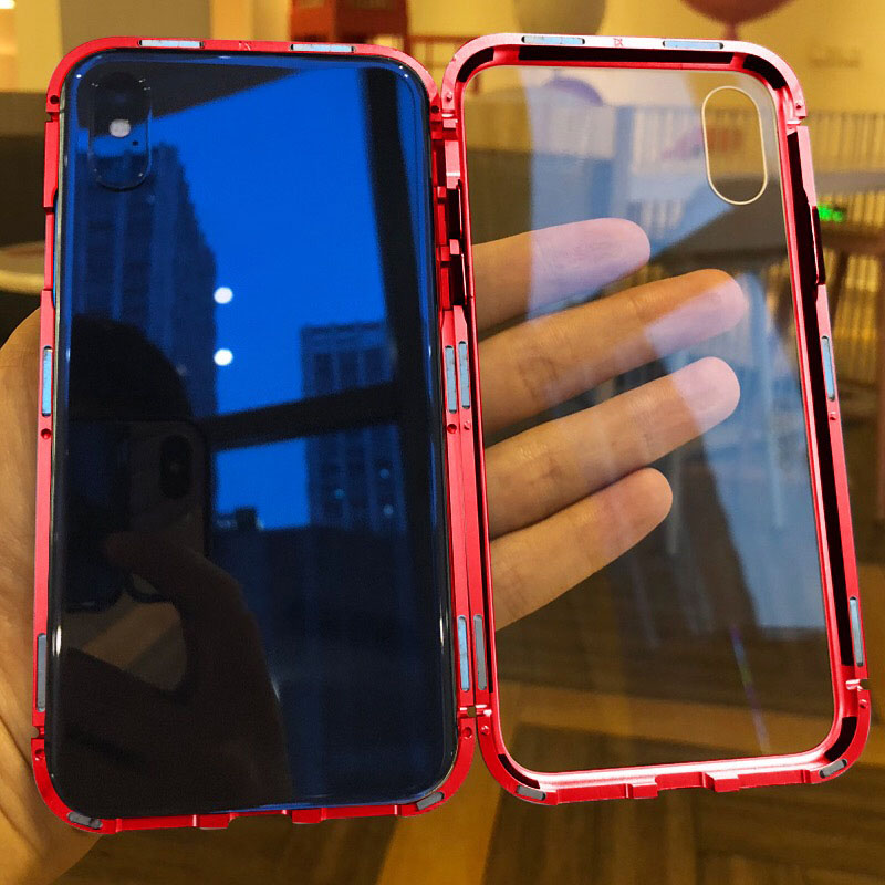 Magnetic Phone Case For iPhone12 11 xr Samsung Note20 Magnet transparent Anti-peeped Tempered Glass Protecter Case wjj, B3--double sided glass
Magnetic Phone Case For iPhone12 11 xr Samsung Note20 Magnet transparent Anti-peeped Tempered Glass Protecter Case wjj, B3--double sided glass