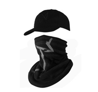 Watch Dogs Aiden Pearce MASK Cap Cotton Hat Set Costume Cosplay Hat Mens 6 Panel Tactique Baseball Caps317h1425789