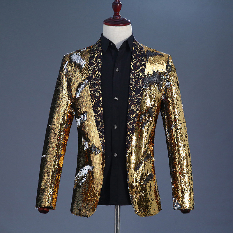 Shiny Red Sequin Shawl Collar Tuxedo Suit Blazer Men Wedding Groom Singer Prom Glitter Suit Jacket DJ Club Stage Blazer Hombre, Black
Shiny Red Sequin Shawl Collar Tuxedo Suit Blazer Men Wedding Groom Singer Prom Glitter Suit Jacket DJ Club Stage Blazer Hombre, Black