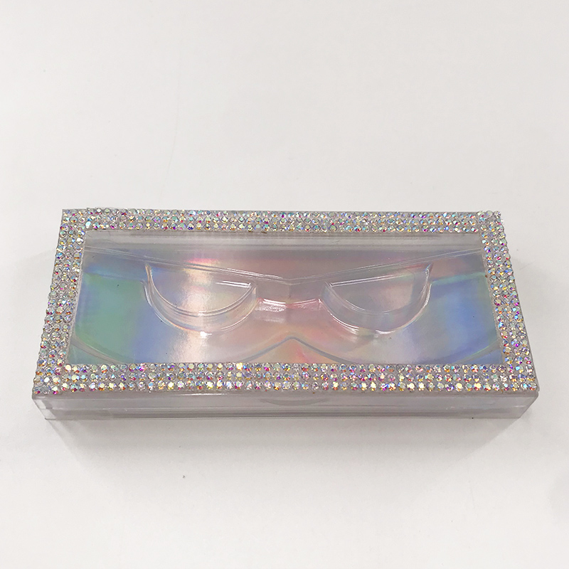 Empty Diamond Lash Box Bling Glitter Mink Eyelash Case without Eyelashes 
Empty Diamond Lash Box Bling Glitter Mink Eyelash Case without Eyelashes