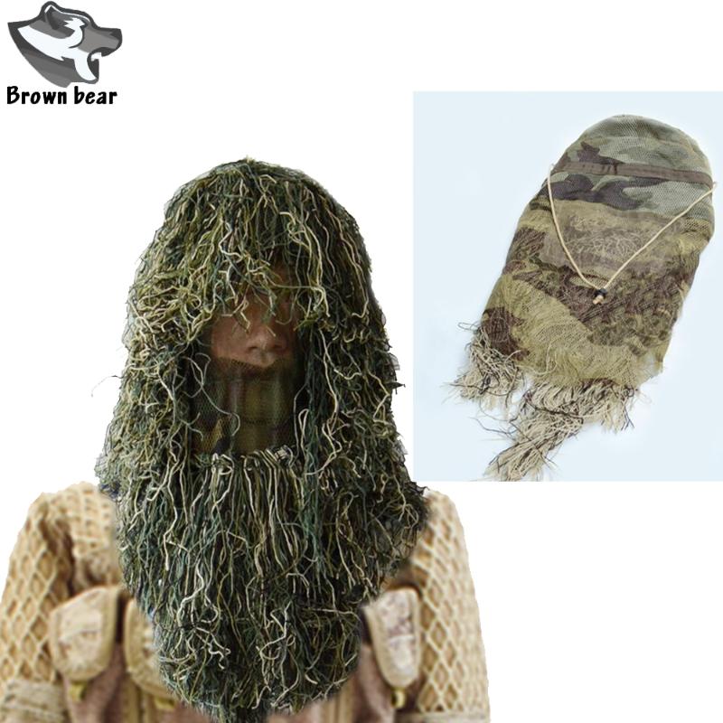Full Face Jungle Camouflage Hat Hunting Cap Ghillie Suit Hat Camo Caps for Sniper Hunt Deer, Desert camouflage
Full Face Jungle Camouflage Hat Hunting Cap Ghillie Suit Hat Camo Caps for Sniper Hunt Deer, Desert camouflage