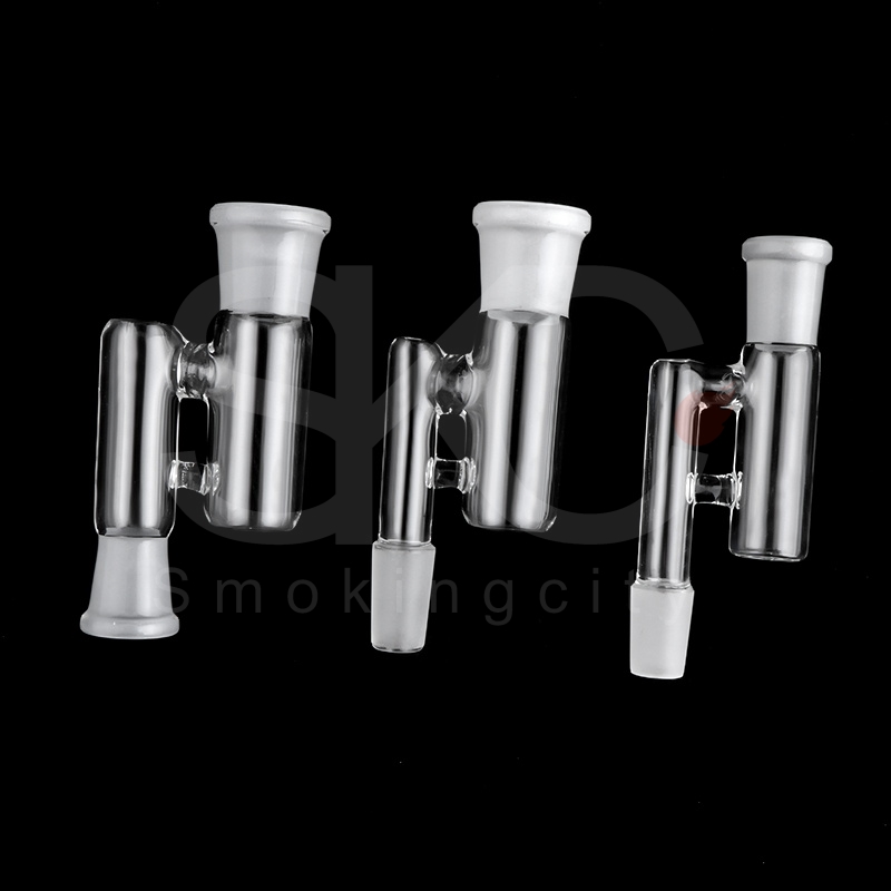 

2019 New Glass Reclaim Catcher Adapter 14mm 18mm Female Glass Reclaimer adapters Ash Catcher for Oil Rig Quartz Banger Dab Rig Water Bongs