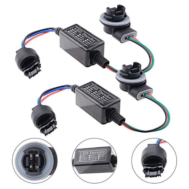 2PCS Bulb Load Resistor Canceller Decoder For LED Turn Signal Light 3157/ 4157
2PCS Bulb Load Resistor Canceller Decoder For LED Turn Signal Light 3157/ 4157