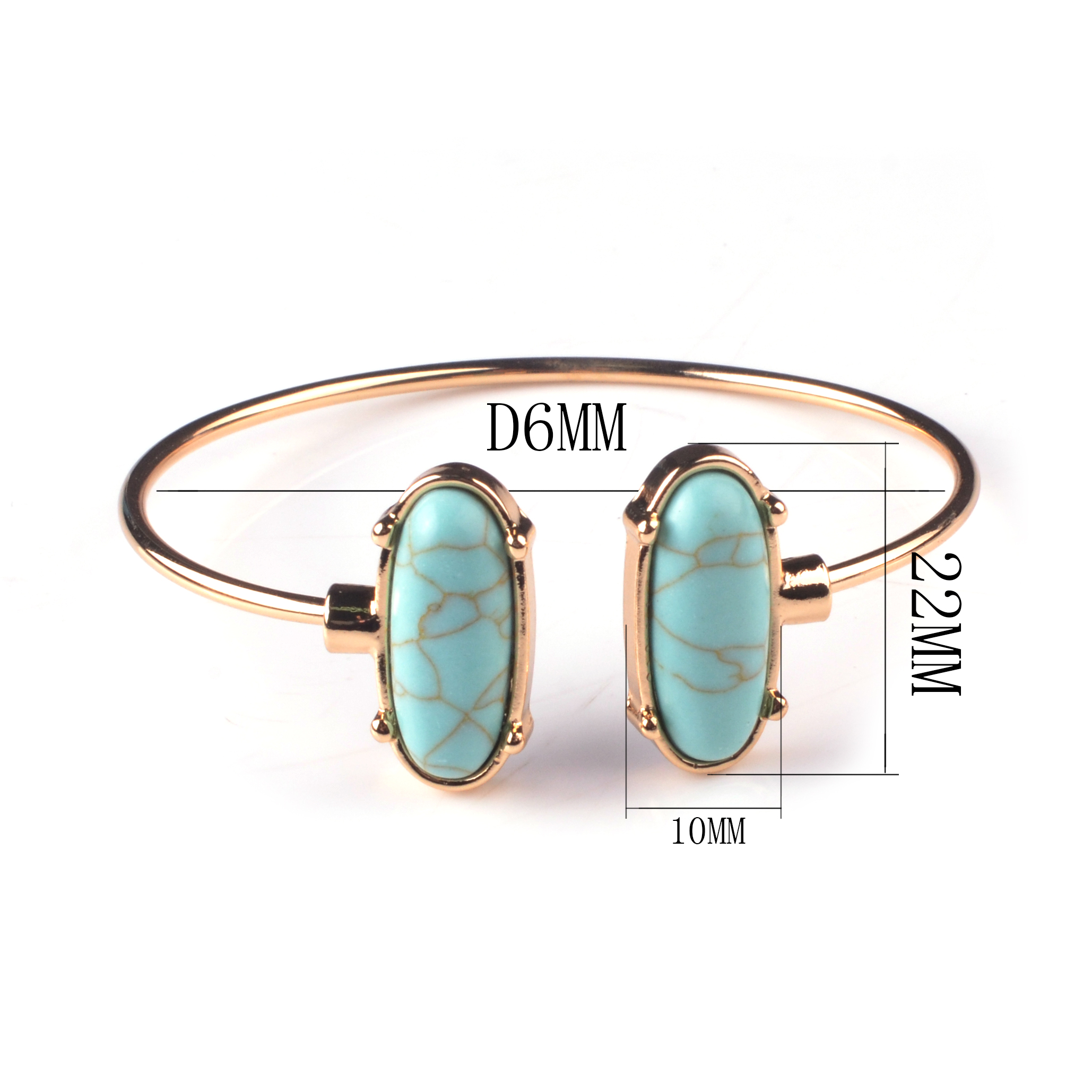 12-piece alloy stainless steel bracelet bracelet European and American fashion popular women