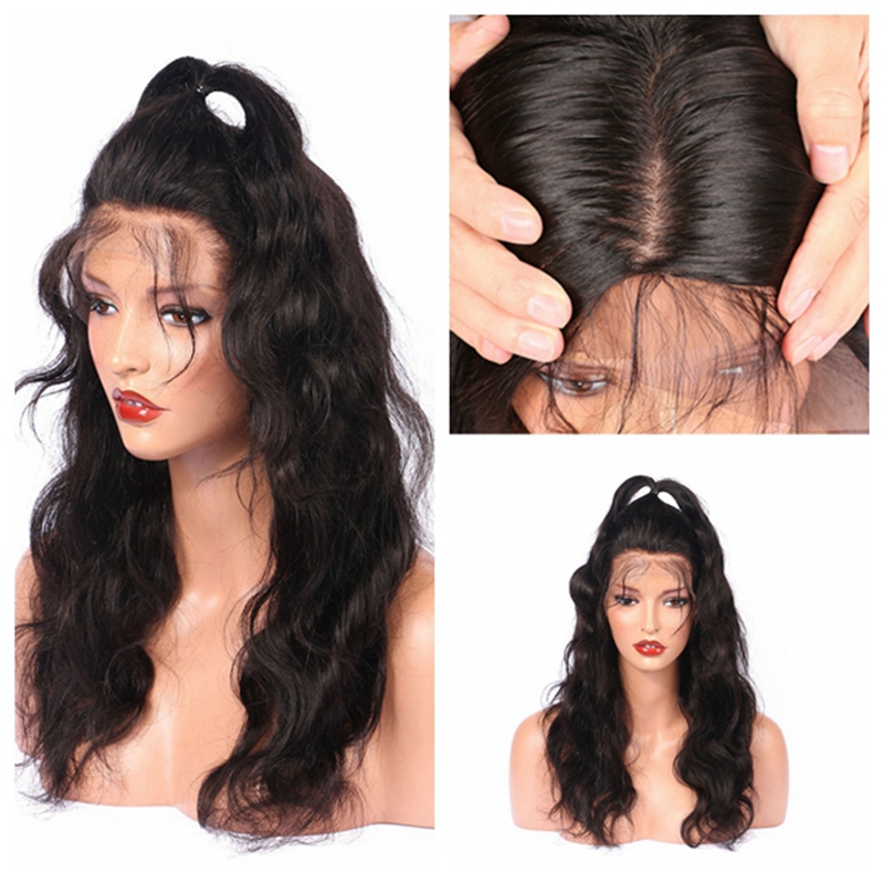 Long Water Wavy Lace Front Wigs Simulation human hair Glueless Synthetic Wigs for Black Women deep wave Heat Resistant Fiber Hair