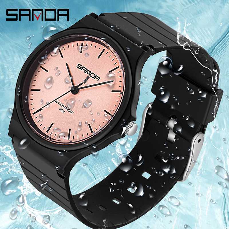 SANDA Mens Watches top brand 50 Meters Waterproof Small Fresh Students Gifts Simple Ladies Wristwatches Sports erkek kol saati, Green
SANDA Mens Watches top brand 50 Meters Waterproof Small Fresh Students Gifts Simple Ladies Wristwatches Sports erkek kol saati, Green