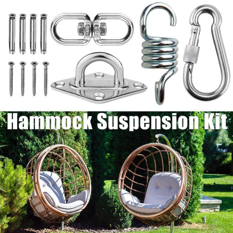 600 pounds Heavy Duty Hammock Suspension Kit Hammock Hanging Kit Garden Swing Buckle Hook
600 pounds Heavy Duty Hammock Suspension Kit Hammock Hanging Kit Garden Swing Buckle Hook