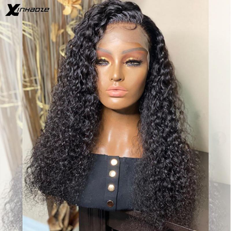 Deep Wave 360 Lace Frontal Wig Pre Plucked with Baby Hair Curly Human Hair Wigs Bleached Knots Brazilian Remy Lace Front Wigs, Black;brown
Deep Wave 360 Lace Frontal Wig Pre Plucked with Baby Hair Curly Human Hair Wigs Bleached Knots Brazilian Remy Lace Front Wigs, Black;brown
