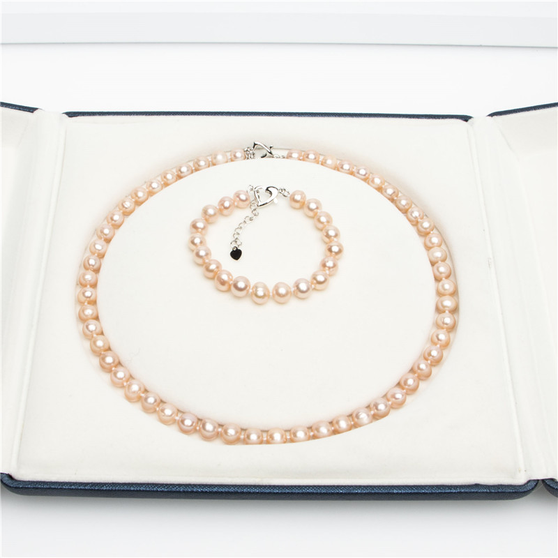 Wholesale-Directly Sell women high quality freshwater pearl cheap jewelry set for sale