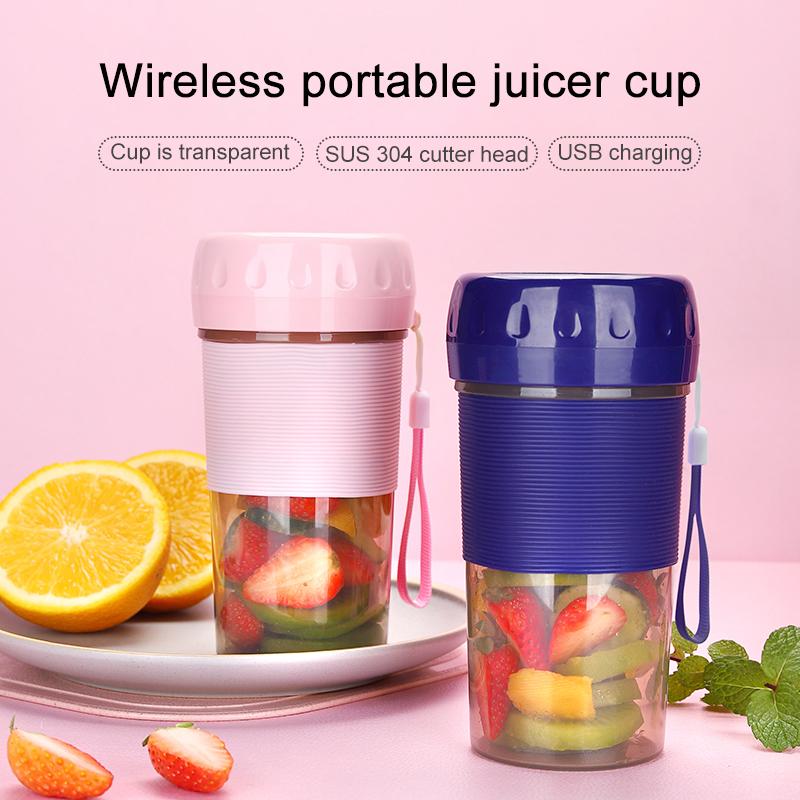 Hot sale 380ml Wireless Juicer Cup Fruit Machine Mini Home Juicer Carrying Machine Portable USB Rechargeable Electric Juice Cup
Hot sale 380ml Wireless Juicer Cup Fruit Machine Mini Home Juicer Carrying Machine Portable USB Rechargeable Electric Juice Cup