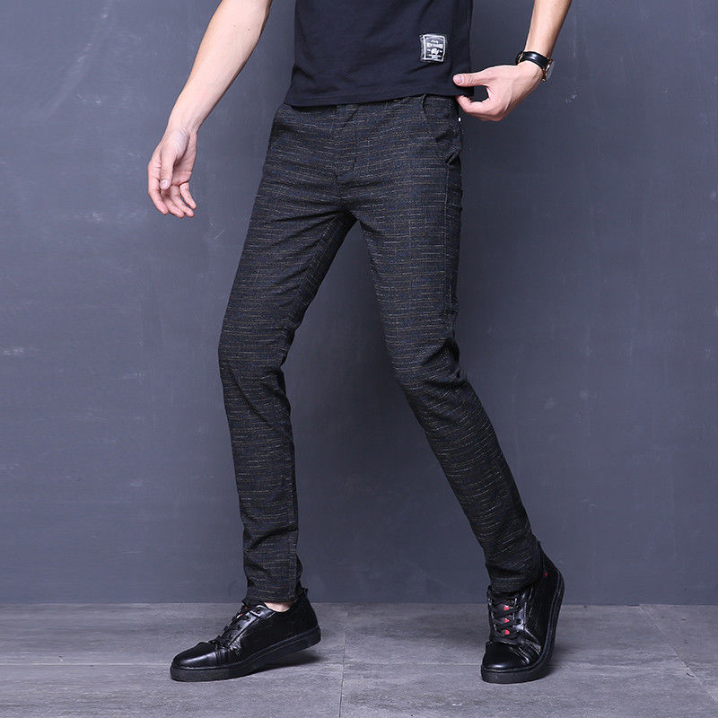 Men's pants spring new casual pants men business grinding straight tube slim youth casual, 668black
Men's pants spring new casual pants men business grinding straight tube slim youth casual, 668black