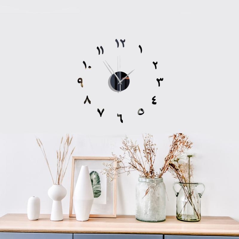 40cm 3D Wall Clock Modern Art Design DIY Acrylic Mirror Stickers Clock for Living Room Bedroom Home Decor Silent Mural
40cm 3D Wall Clock Modern Art Design DIY Acrylic Mirror Stickers Clock for Living Room Bedroom Home Decor Silent Mural