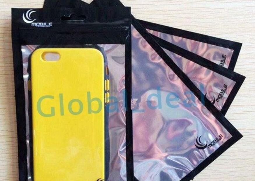 11520 1222cm 23135 Zipper Plastic Retail Package Bag poly Packaging Box For Mobile Phone Case For Samsung S7 S6 Iphone 6 6S 736885