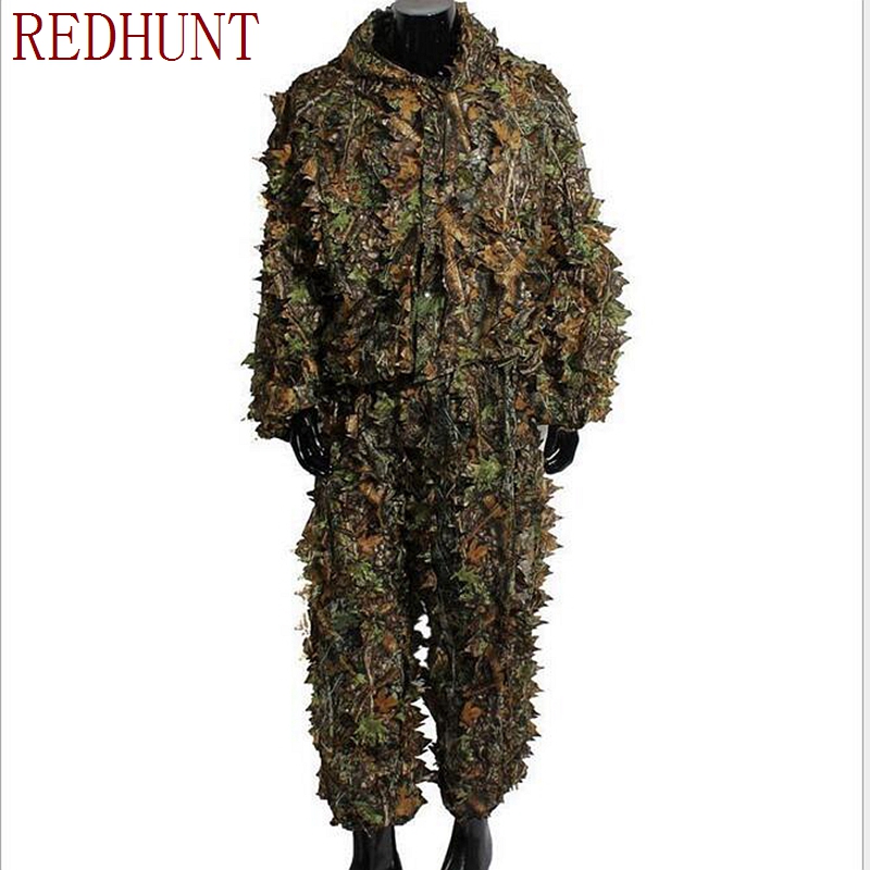 New arrivals 3D Bionic Ghillie Suits Camouflage Clothing jacket and pants Hunting clothes
New arrivals 3D Bionic Ghillie Suits Camouflage Clothing jacket and pants Hunting clothes