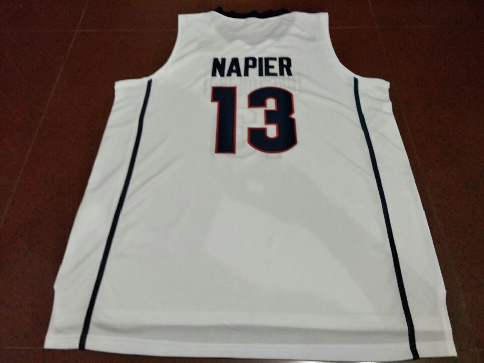 Custom Men Youth women Vintage #13 UCONN SHABAZZ NAPIER Basketball Jersey Size S-5XL or custom any name or number jersey, Black
Custom Men Youth women Vintage #13 UCONN SHABAZZ NAPIER Basketball Jersey Size S-5XL or custom any name or number jersey, Black