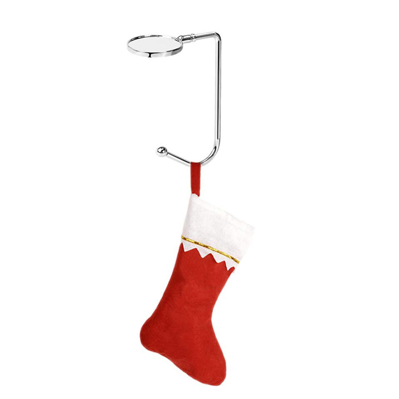 Christmas Stocking Holders Bag Hang Buckle Portable Christmas Stocking Metal Hook Festive Party Supplies
Christmas Stocking Holders Bag Hang Buckle Portable Christmas Stocking Metal Hook Festive Party Supplies