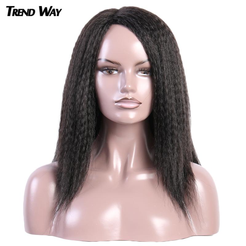 16Inch Yaki Satraight Wig Kinky Coarse Straight Wigs For Black Women Short Synthetic Wigs Ombre HairSide Part, W 002 tpurple
16Inch Yaki Satraight Wig Kinky Coarse Straight Wigs For Black Women Short Synthetic Wigs Ombre HairSide Part, W 002 tpurple
