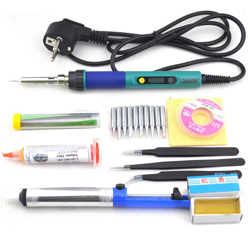 CXG 936d Professional LED Digital Adjustable Electric Soldering Iron Constant temperature Soldering Station 60W to 936d EU Plug
CXG 936d Professional LED Digital Adjustable Electric Soldering Iron Constant temperature Soldering Station 60W to 936d EU Plug