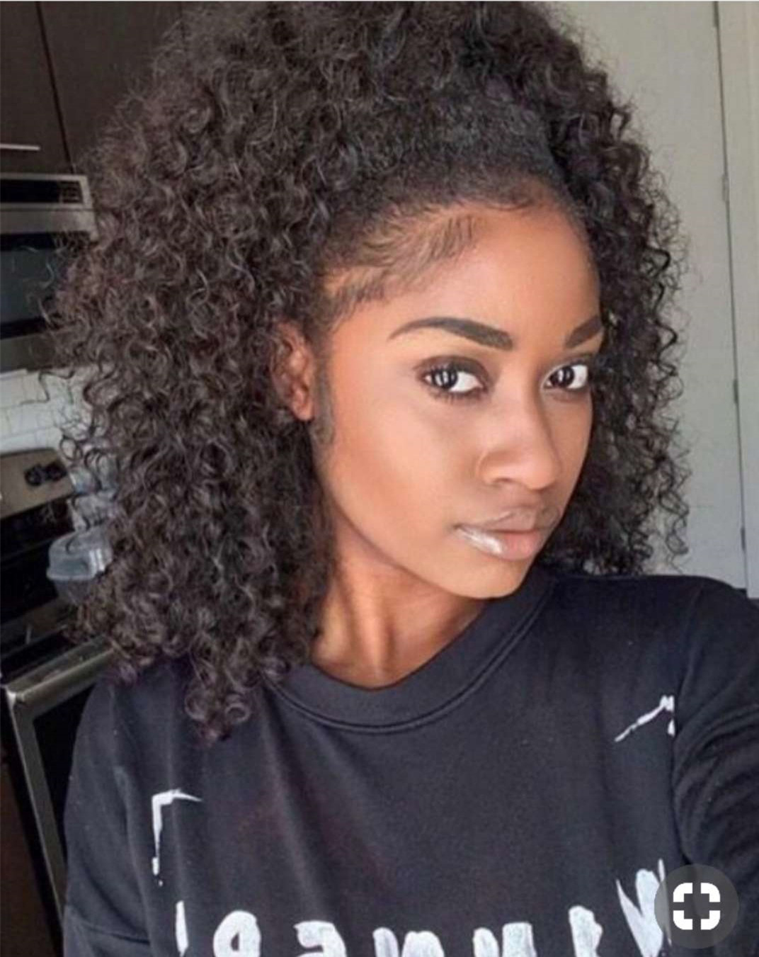 2019 New 3b 3c kinky curly ponytail clip in women hair extension ,Chic afro puff bun drawstring ponytail hairpiece natural colors 100g-160