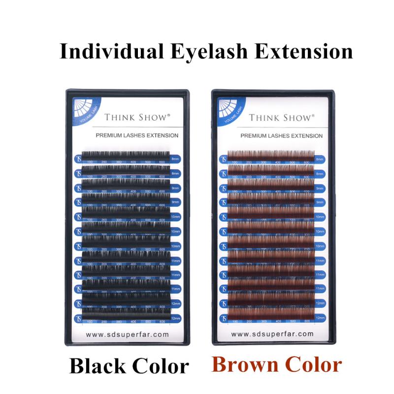 NEWCOME Brown & Black Color Eyelash Extensions,Mix Length Individual Eye Lashes,Silk Mink 3D Eyelashes Cilios Makeup Tools
NEWCOME Brown & Black Color Eyelash Extensions,Mix Length Individual Eye Lashes,Silk Mink 3D Eyelashes Cilios Makeup Tools