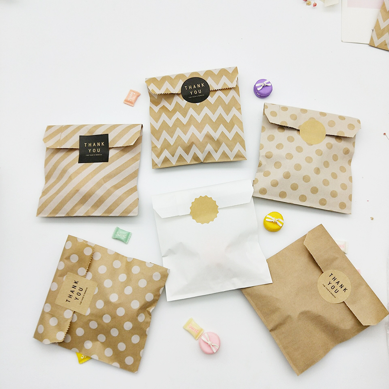 Kraft Paper Bag 25pcs Candy Biscuit Popcorn Bags Brown White Wave Dot Packing Pouch Pastry Tool Wrapping Wedding Party Supplies
Kraft Paper Bag 25pcs Candy Biscuit Popcorn Bags Brown White Wave Dot Packing Pouch Pastry Tool Wrapping Wedding Party Supplies