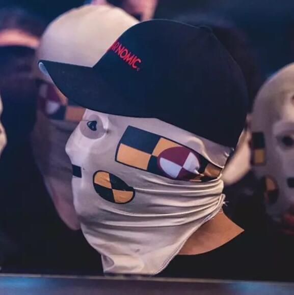 AWGE TESTING Robot mask ASAP ROCKY hip hop headgear fashion outdoor party mask Fashion Street Hats