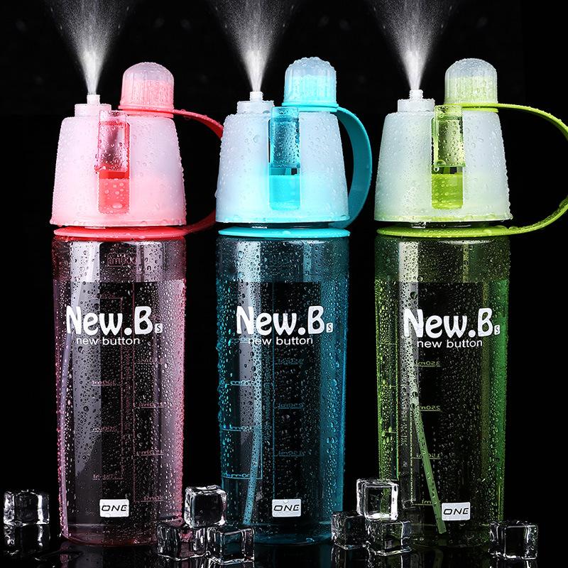 600ml Spray Sports Water Bottle Portable Outdoor Sport Water Kettle Anti-Leak Drinking Cup with Mist camping plastic bottle FFA1864
600ml Spray Sports Water Bottle Portable Outdoor Sport Water Kettle Anti-Leak Drinking Cup with Mist camping plastic bottle FFA1864