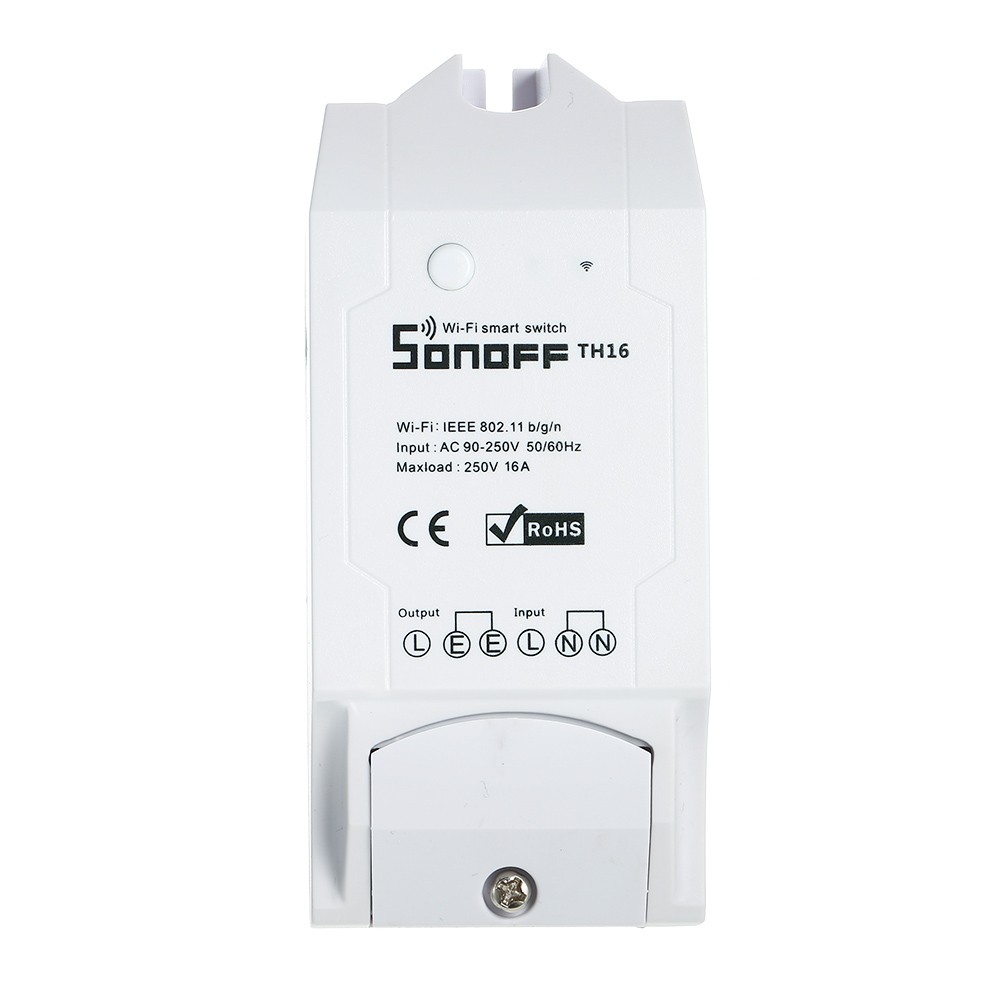 Sonoff TH10 TH16 Smart WiFi Switch Remote Controller Light Switch Smartphone Temperature Humidity Sensor for Smart Home - view 6