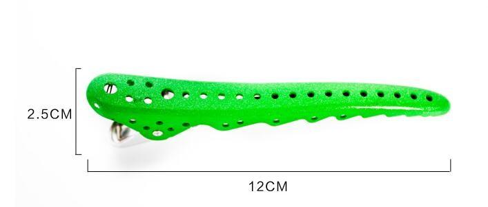 6pcs /Pack Hair Clips High Quality Shark Clip Professional Hair Pin Hairdress Hair Accessories for Girls 12cm*2.5cm 6 Colors