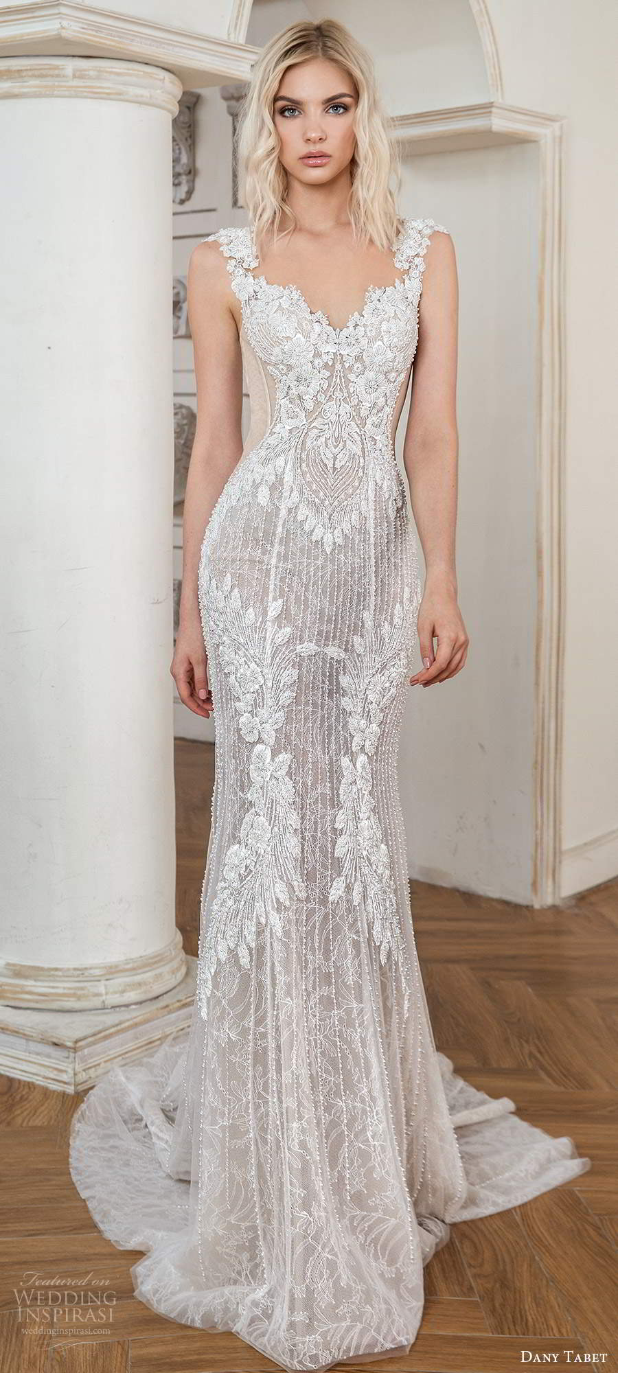 2020 Julie Vino Mermaid Wedding Dresses With Wrap Lace Appliqued Beads Beach Wedding Dress Plus Size Backless Bridal Robes De Mariée
