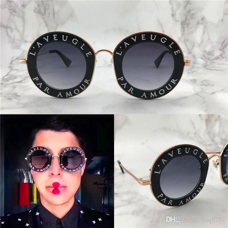 The new fashion designer sunglasses 0113 retro circular letter frame hot popular summer style outdoor uv400 protective eyewear, White;black
The new fashion designer sunglasses 0113 retro circular letter frame hot popular summer style outdoor uv400 protective eyewear, White;black