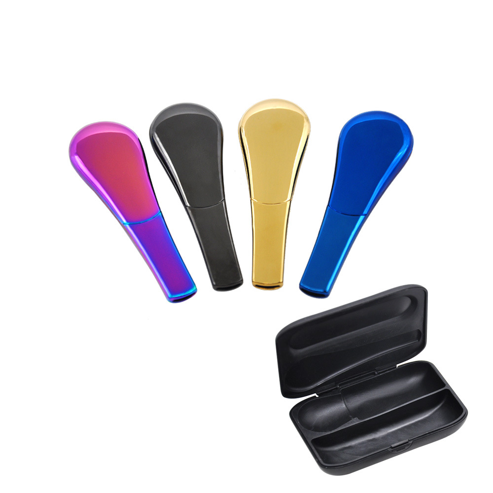 New Hot Cool Spoon-Shape Metal Smoking Pipe Portable Herb Packing Hidden Hookah Tobacco Accessories with Magnets Gift Box
New Hot Cool Spoon-Shape Metal Smoking Pipe Portable Herb Packing Hidden Hookah Tobacco Accessories with Magnets Gift Box