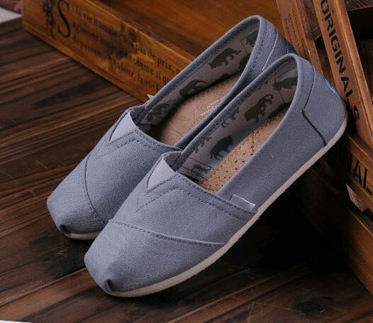 Solid sequins Flats Shoes Sneakers Women Men Canvas loafers casual Espadrilles