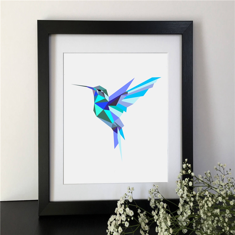 Nordic Hummingbird Canvas Paintings Geometric Triangles Colorful Posters Print Animals Modern Wall Art Pictures Home Decor No Frame
Nordic Hummingbird Canvas Paintings Geometric Triangles Colorful Posters Print Animals Modern Wall Art Pictures Home Decor No Frame