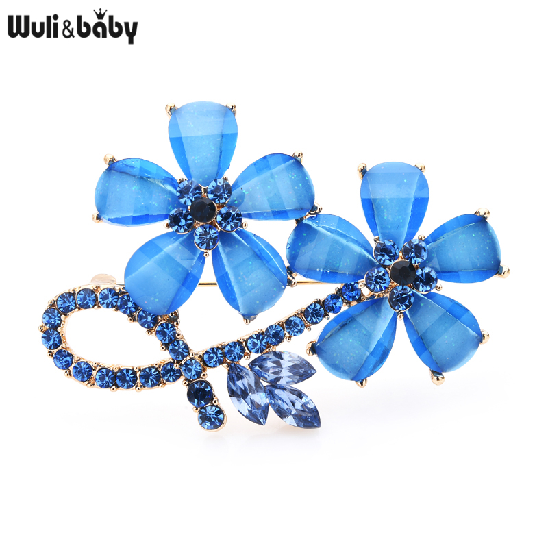 Wuli&baby Rhinestone Flower Brooches Women 3-color Acrylic Flower Weddings Party Office Brooch Pins Gifts
Wuli&baby Rhinestone Flower Brooches Women 3-color Acrylic Flower Weddings Party Office Brooch Pins Gifts