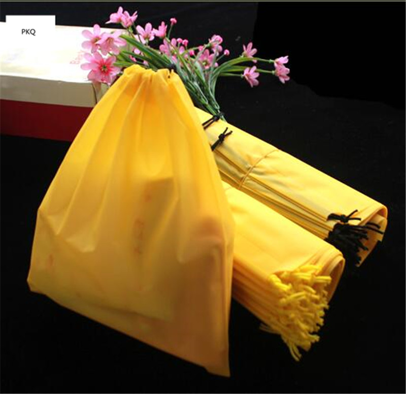 Yellow Frosted EVA Drawstring Pouch Travel Storage Bag Portable Clothes Storage Luggage Bags Waterproof Clothing Bag Shoe
Yellow Frosted EVA Drawstring Pouch Travel Storage Bag Portable Clothes Storage Luggage Bags Waterproof Clothing Bag Shoe