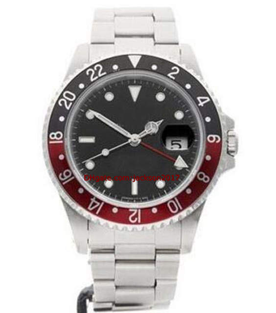Christmas gift High Quality Wristwatches Mens mechanical watches GMT II COKE STAINLESS STEEL WATCH 16710 40MM
Christmas gift High Quality Wristwatches Mens mechanical watches GMT II COKE STAINLESS STEEL WATCH 16710 40MM