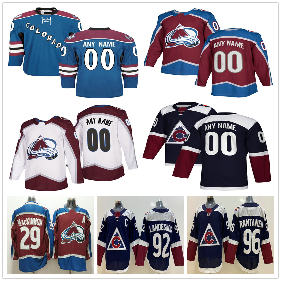 Custom Colorado Avalanche 29 MacKinnon 96 Mikko Rantanen 1 Semyon Varlamov 49 Samuel Girard 17 Tyson Jost Men Women Kids Youth Hockey Jersey, Black men size
Custom Colorado Avalanche 29 MacKinnon 96 Mikko Rantanen 1 Semyon Varlamov 49 Samuel Girard 17 Tyson Jost Men Women Kids Youth Hockey Jersey, Black men size