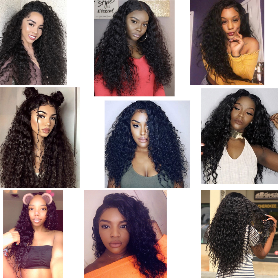 360 lace frontal with cap water wave preplucked human hair 360 wigs for black women full 180% density with baby hair bleached knots