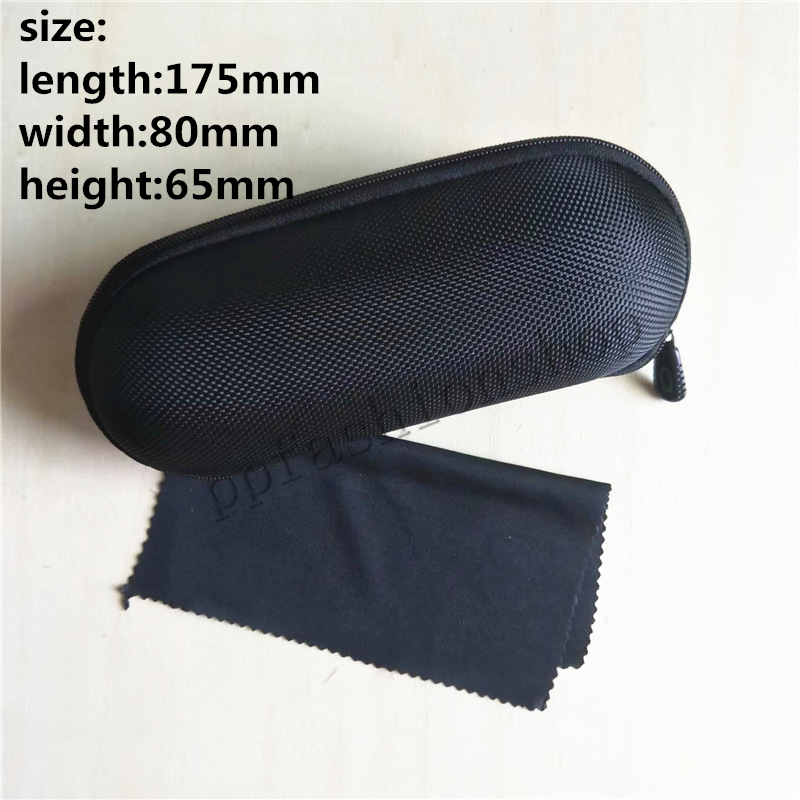 Black circle with cloth Cover Sunglasses Case For Women men Glasses Box With EVA Zipper Eyewear Cases Eyewear Accessories 10pcs package
Black circle with cloth Cover Sunglasses Case For Women men Glasses Box With EVA Zipper Eyewear Cases Eyewear Accessories 10pcs package