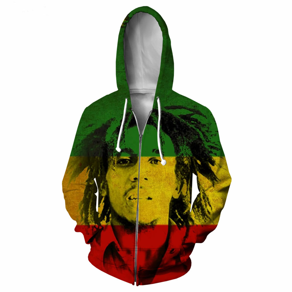 Wholesale- Newest Fashion Womens/Mens Singer Bob Marley Funny 3d Print Zipper Jumper Sweatshirt Hoodies Free Shipping XS020, Black;brown
Wholesale- Newest Fashion Womens/Mens Singer Bob Marley Funny 3d Print Zipper Jumper Sweatshirt Hoodies Free Shipping XS020, Black;brown